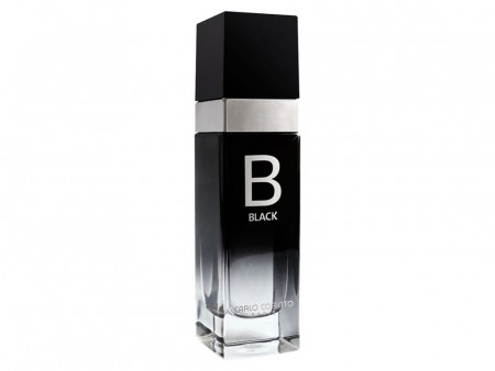 Fragancia Black para Caballero Carlo Corinto $ 900